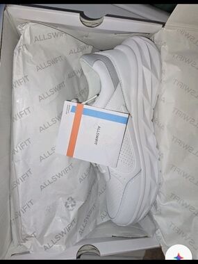 ALLSWIFIT SARR027M White Fabric Low Top Men's Athletic Sneaker 11